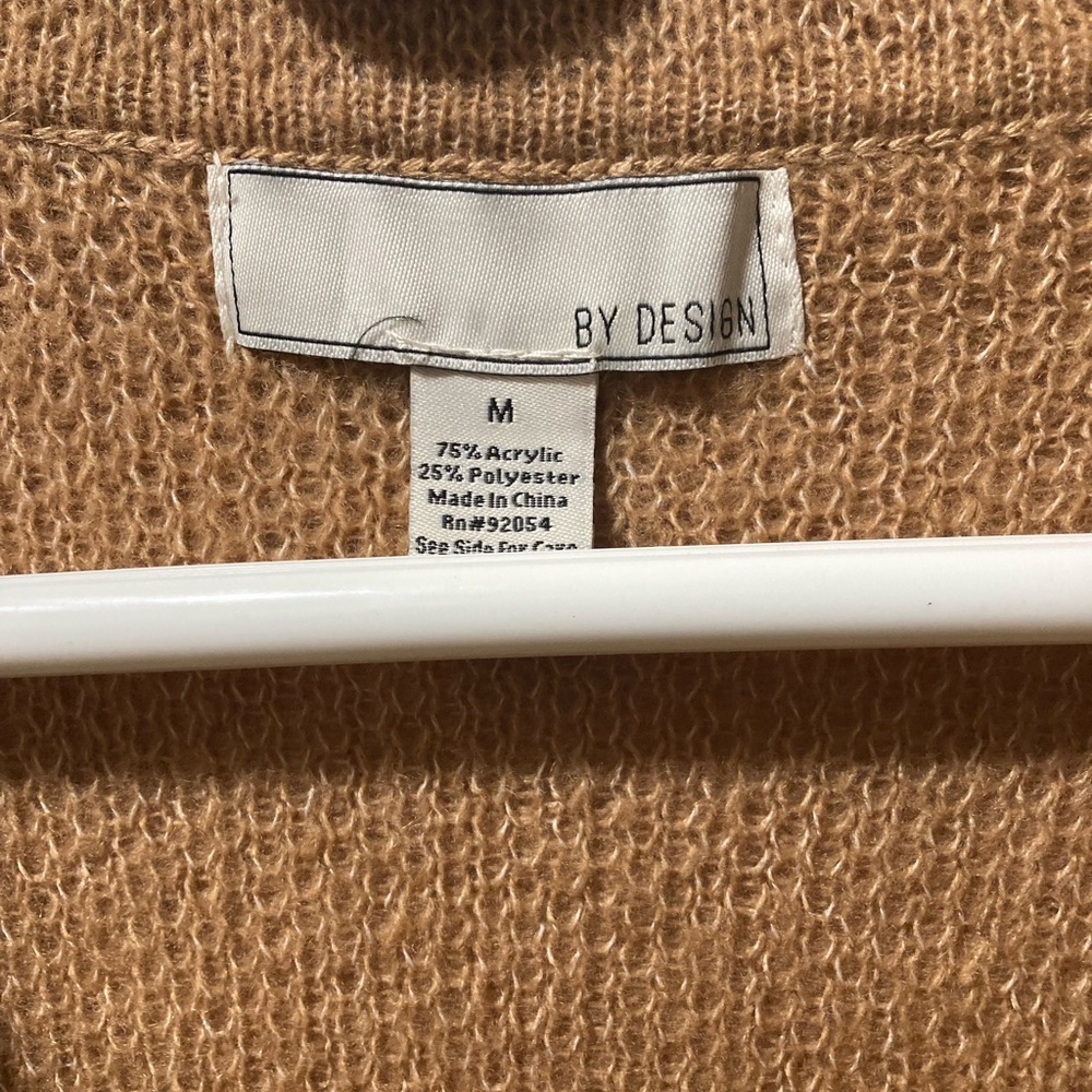 Long Collared Knit Cardigan - Picture 3 of 3